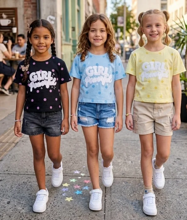 Remeras Lunares Girl