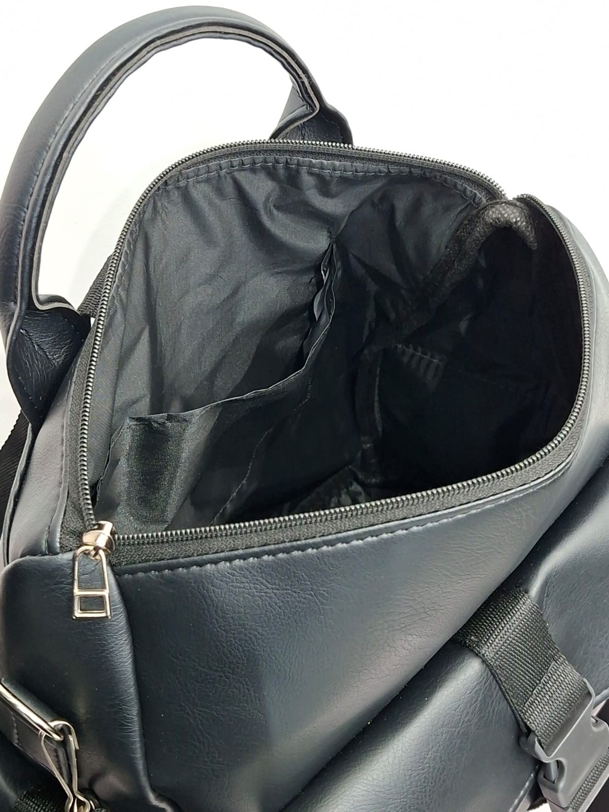 Mochila Bolso Cargo Eco Cuero - Imagen 5