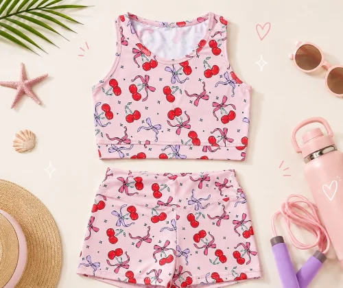 Conjunto Top+ Shott de Nena