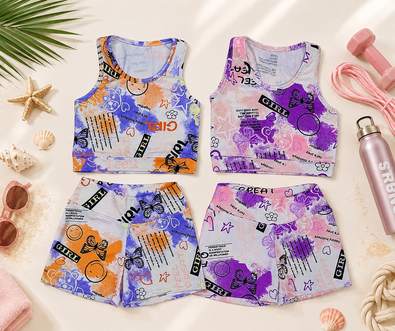 Conjunto Top+ Shott de Nena - Imagen 2