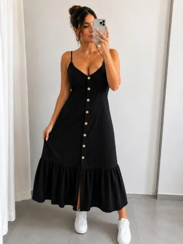 Vestido Lino Excelente Calidad