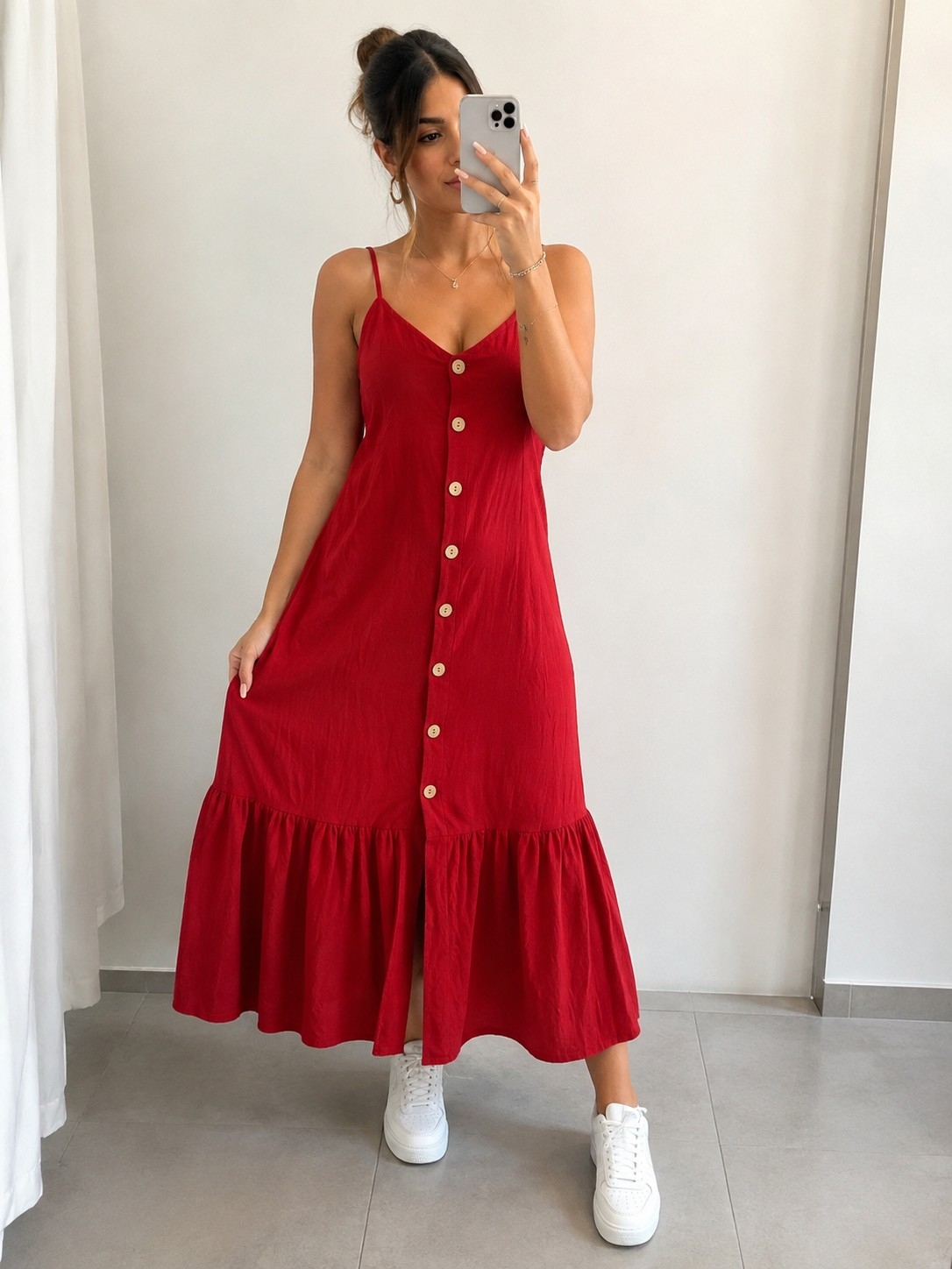Vestido Lino Excelente Calidad - Imagen 3