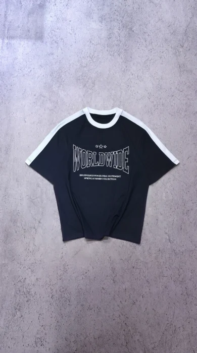 Remera Regular Fit Combinada