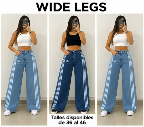 Wide Leg Adidass
