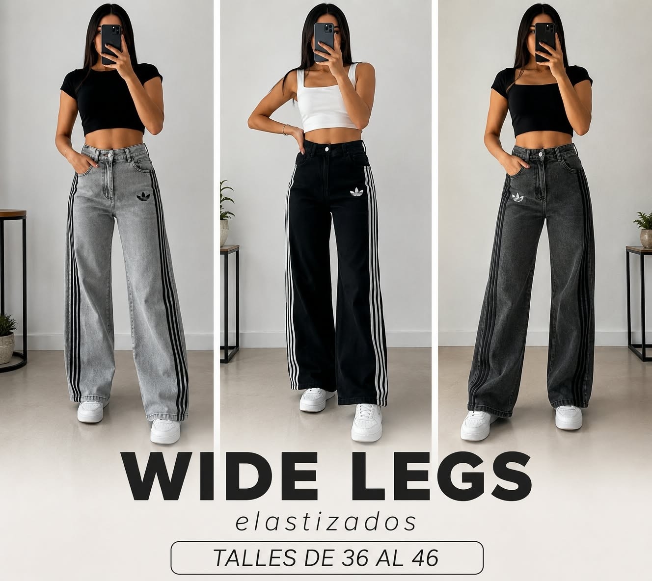 Wide Leg Adidass - Imagen 2