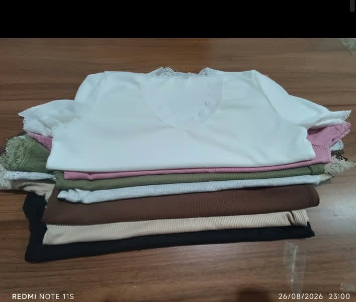 Remeras con Puntilla - Imagen 4