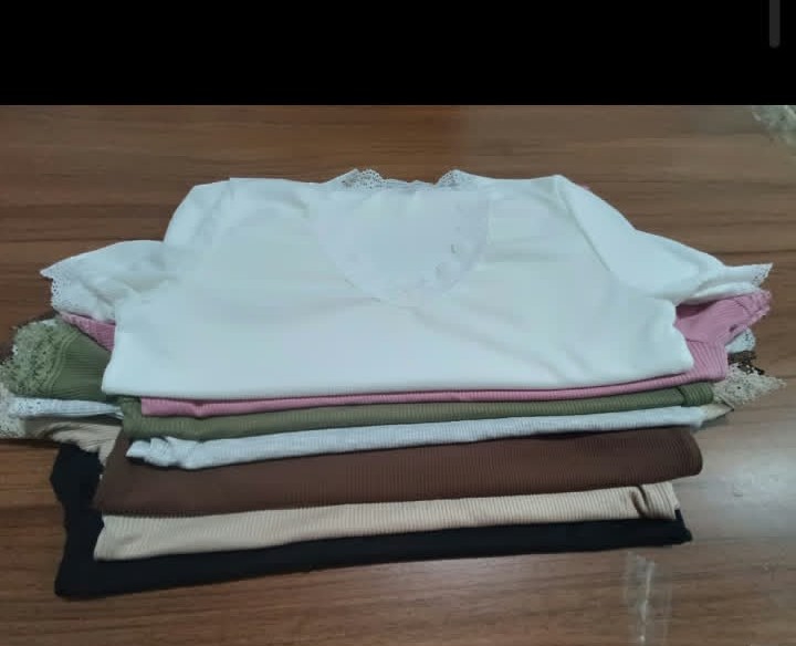 Remeras con Puntilla - Imagen 2