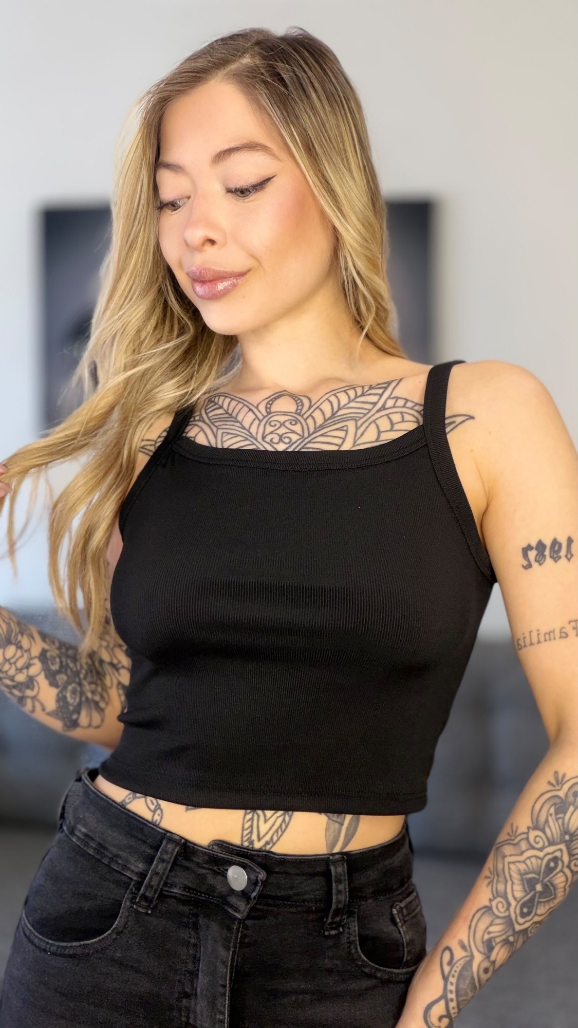 Musculosa de Tira Micro Morley - Imagen 2