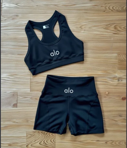 Conjunto Short y Top Lycra Deportivo Multimarca