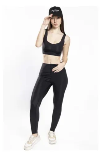 Conjunto Calza y Top Lycra Dama