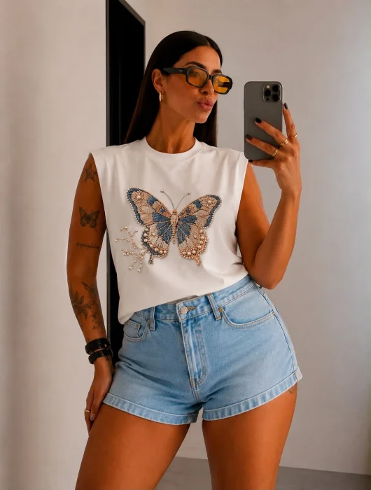 Musculosa Mariposa