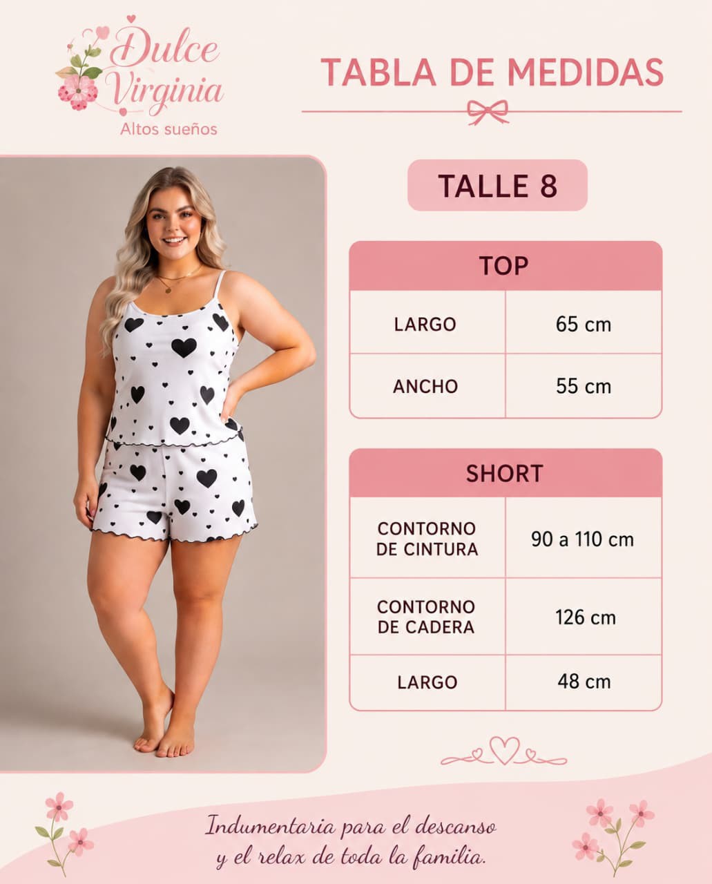 Pijamas Cortos. Talle 7 y 8 - Imagen 5