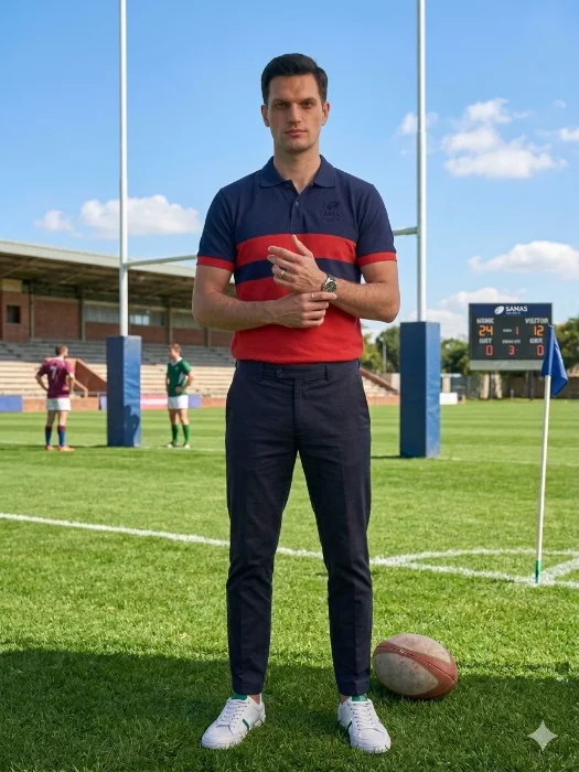 Chomba Rugby de Algodón Peinado