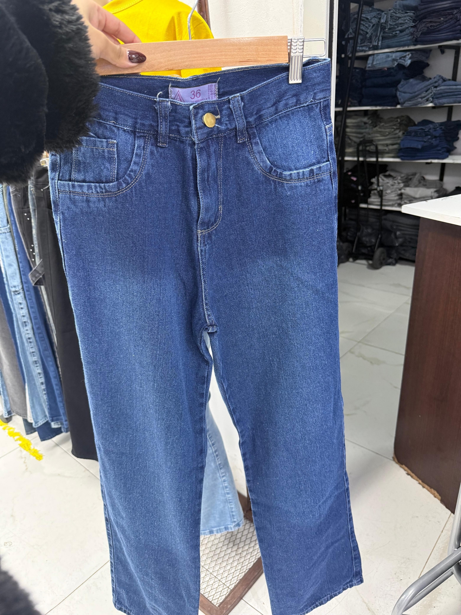 Wide Leg Azul Roma - Imagen 2
