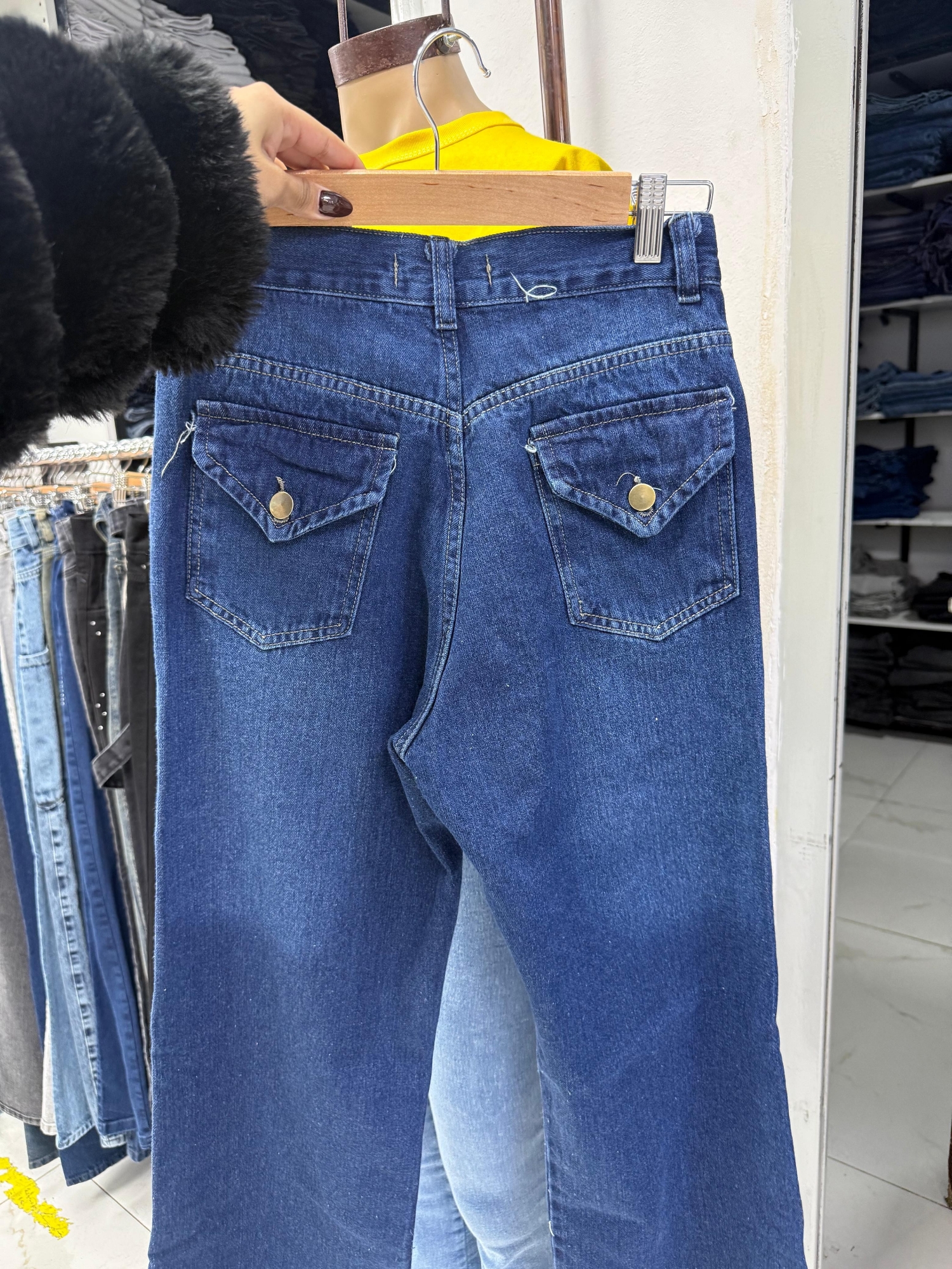 Wide Leg Azul Roma - Imagen 3