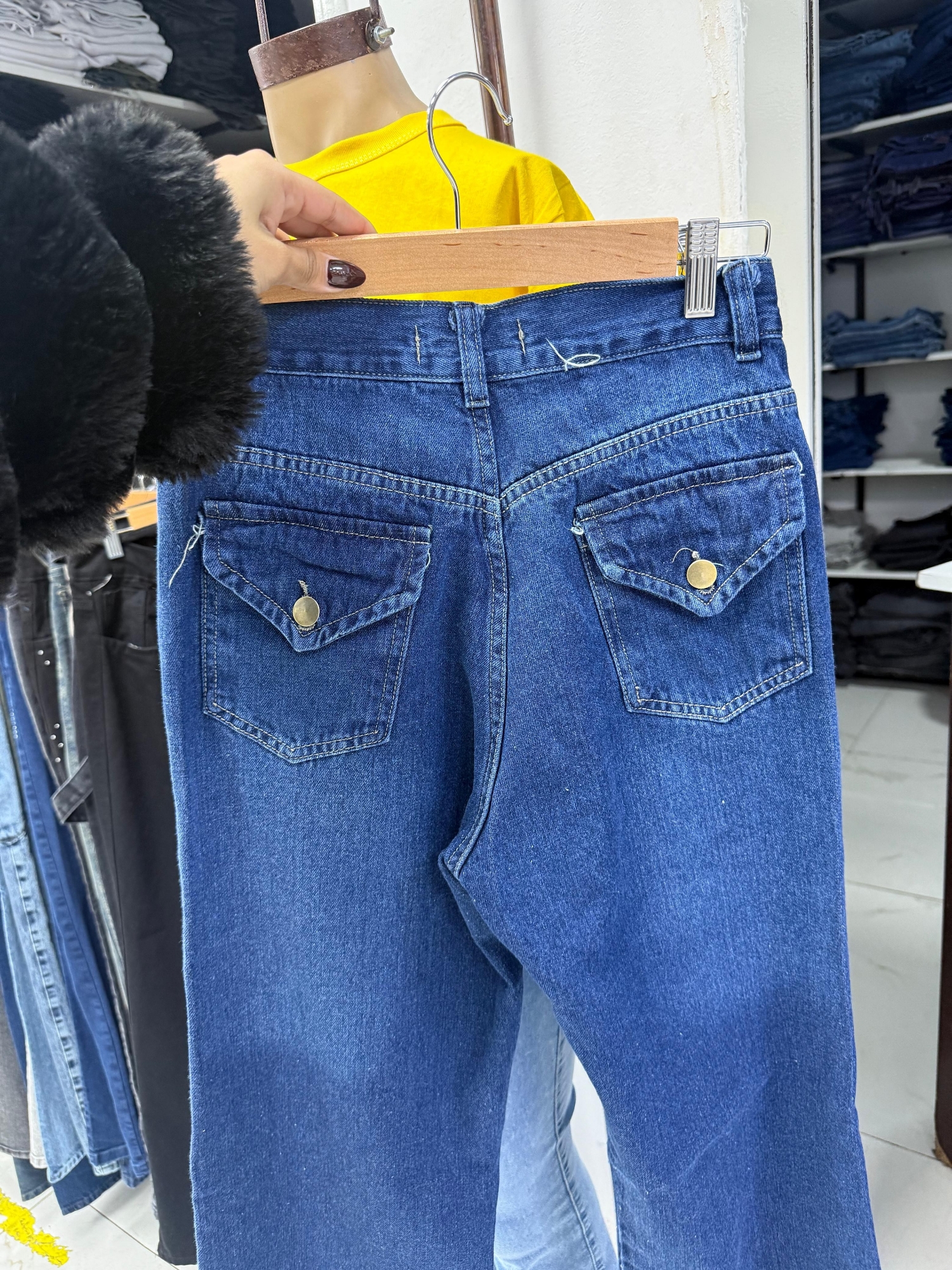 Wide Leg Azul Roma - Imagen 4