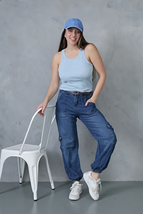 Jogger Azul