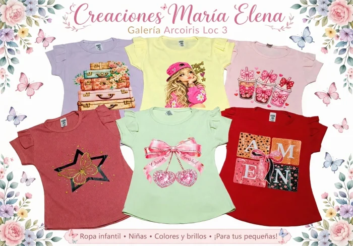 Remera Morley con Volados