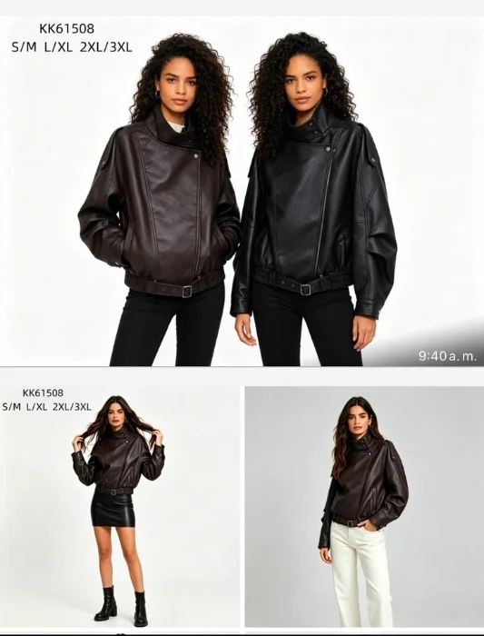 Bomber Eco Cuero (viral) Yd