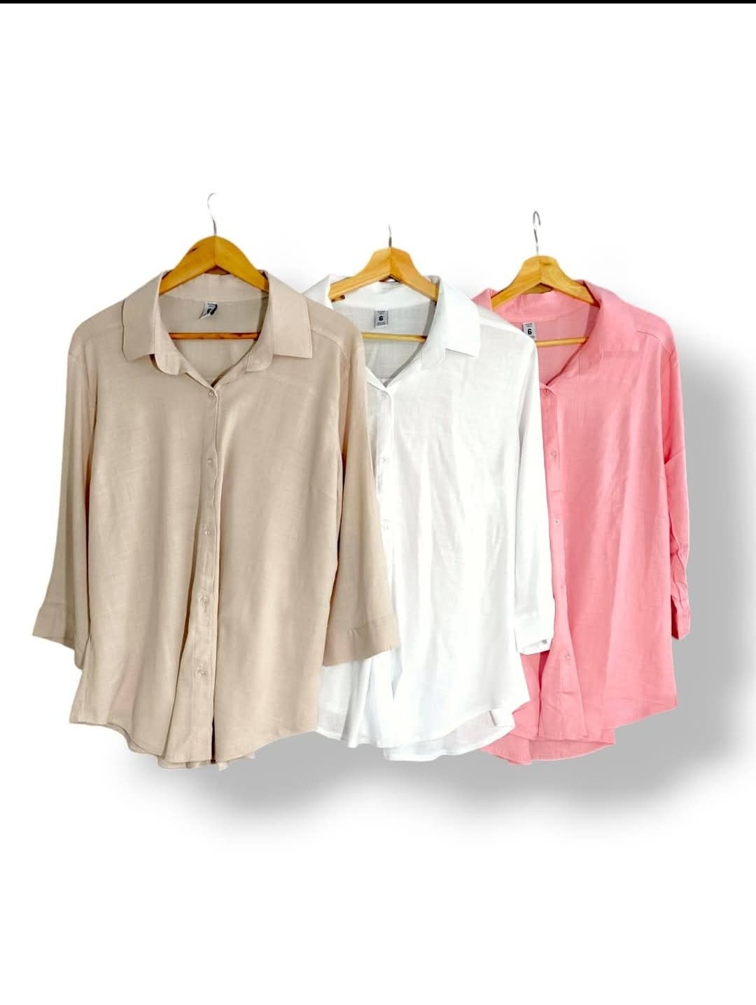 Camisa de Lino Especial Manda 3/4 - Imagen 3