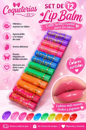 Set de Labiales Mágicos