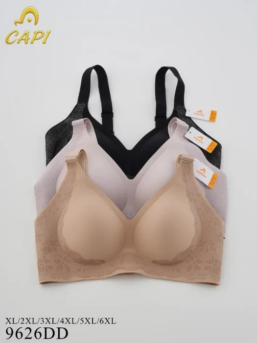 Top Segunda Piel Tasa Dd Liso con Borde Estampado