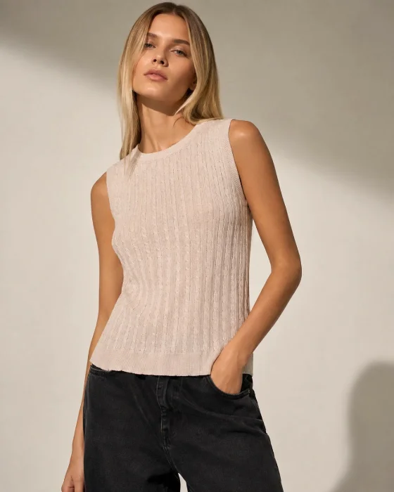 Musculosa Tejida Moira