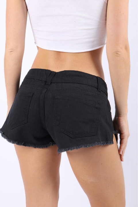 (art 076 Travel) Short Negro Tiro  bajo Ruedo Desigual Desflecado - 480%20x%20721%20(6)(5).png