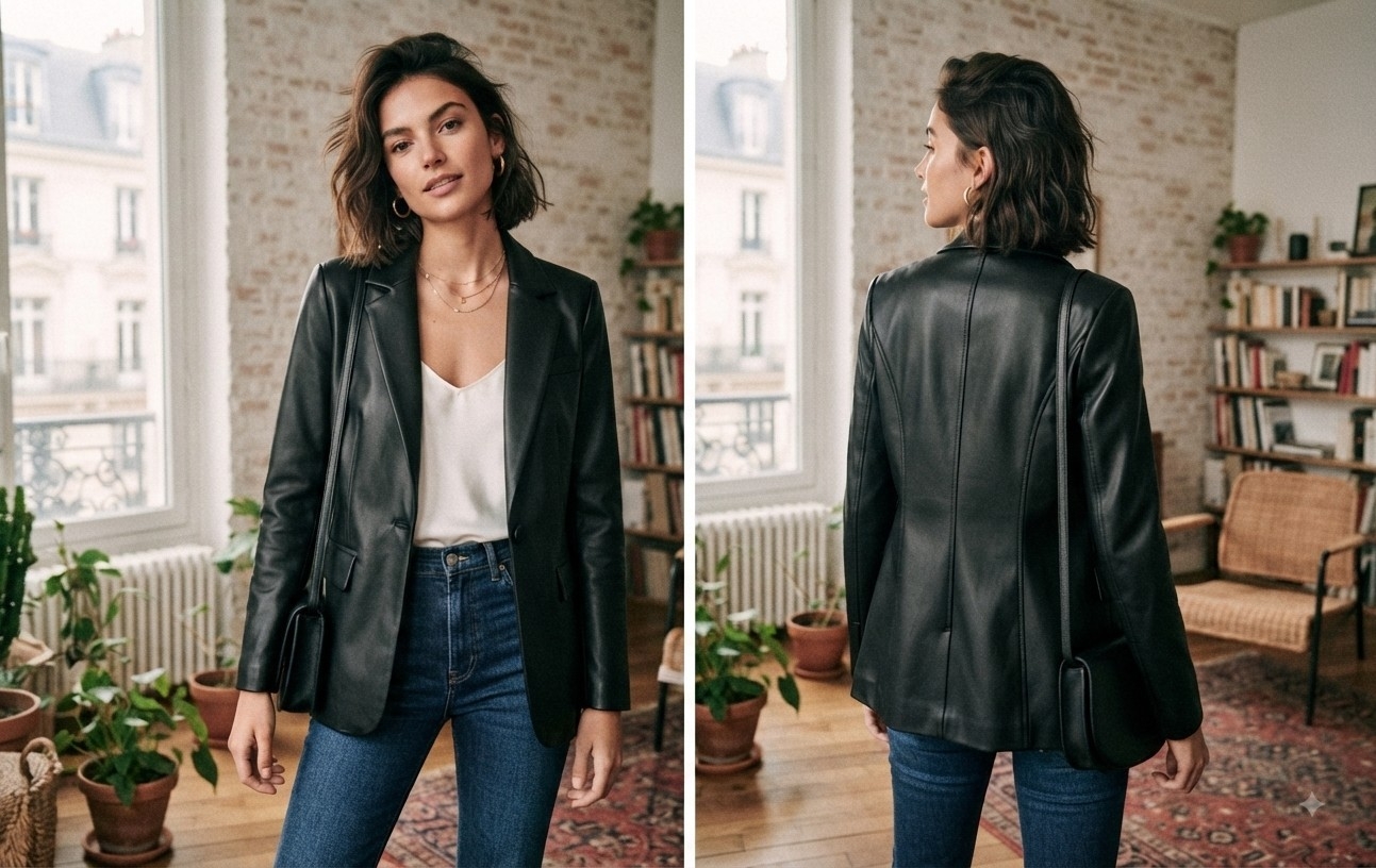 Blazer Yd Ecocuero Cód: 339rh - Imagen 2