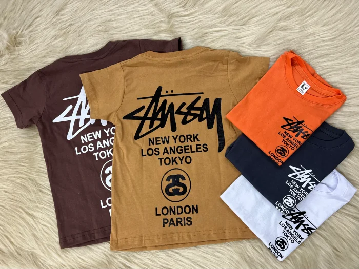 Remera de Algodón Doble Estampa