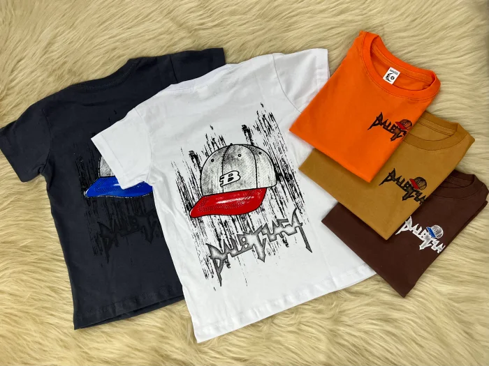 Remera de Algodón Doble Estampa