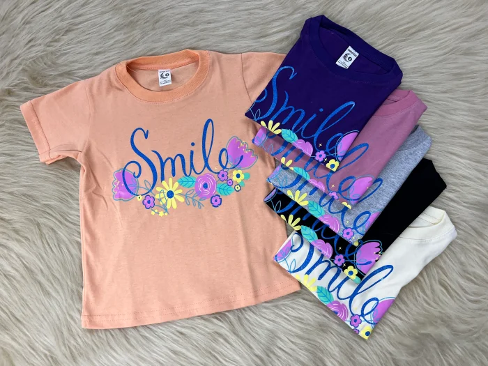 Remera de Algodón Estampada