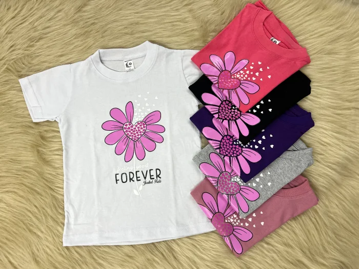 Remera de Algodón Estampado