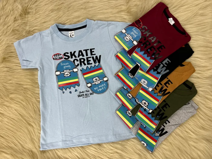 Remera de Algodón Estampado