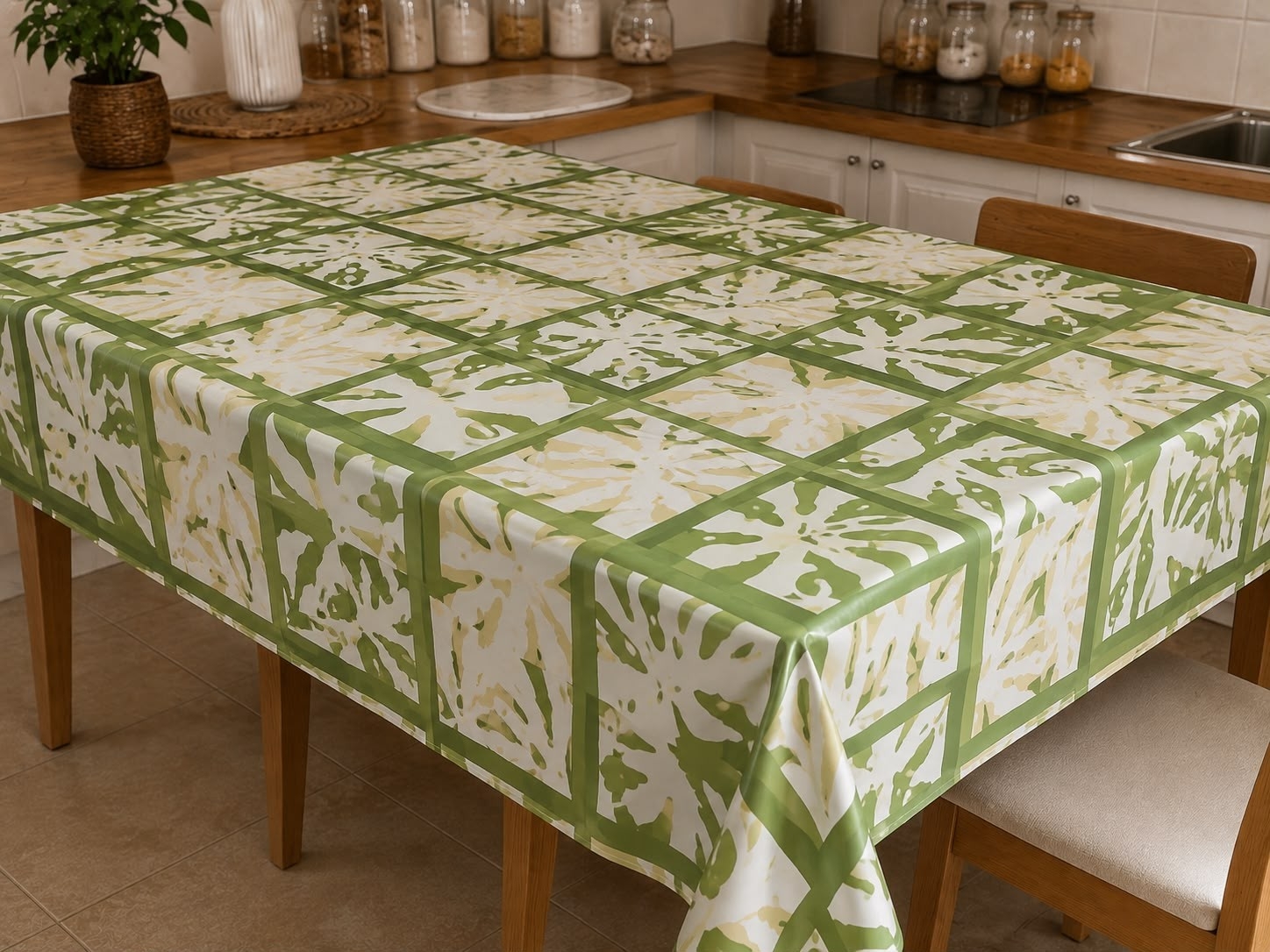 Mantel de Cocina Cuerina Estampado 2m - Imagen 3
