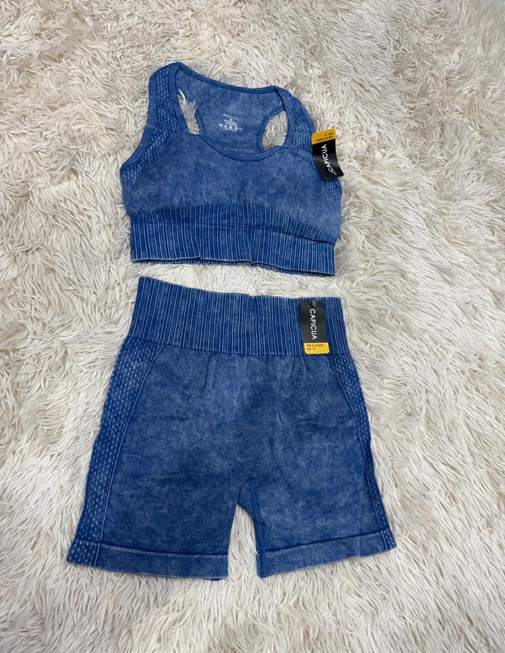 Conjunto con Short Prelavado sin Frunce Capicua..!! - Imagen 3