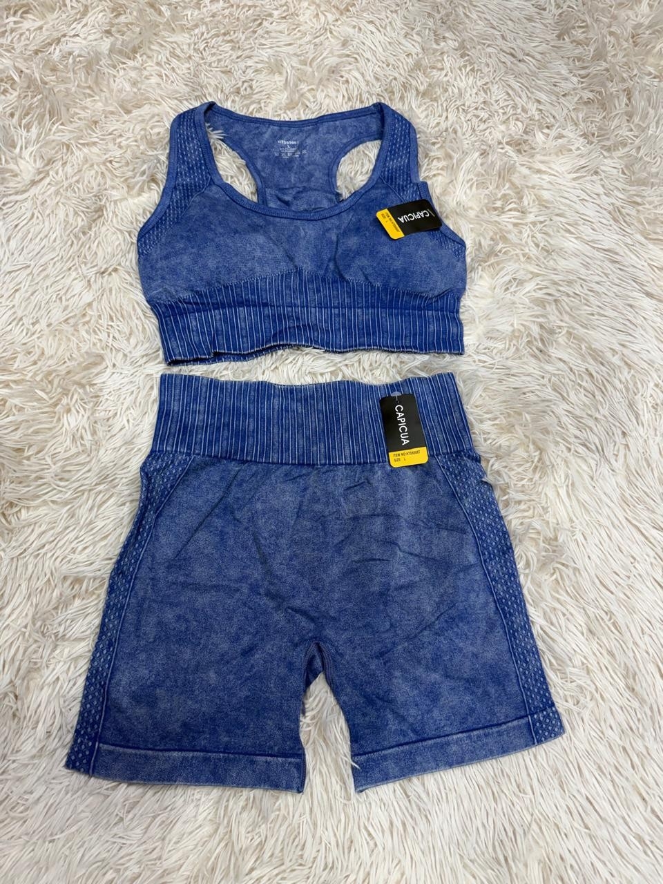 Conjunto con Short Prelavado sin Frunce Capicua..!! - Imagen 4