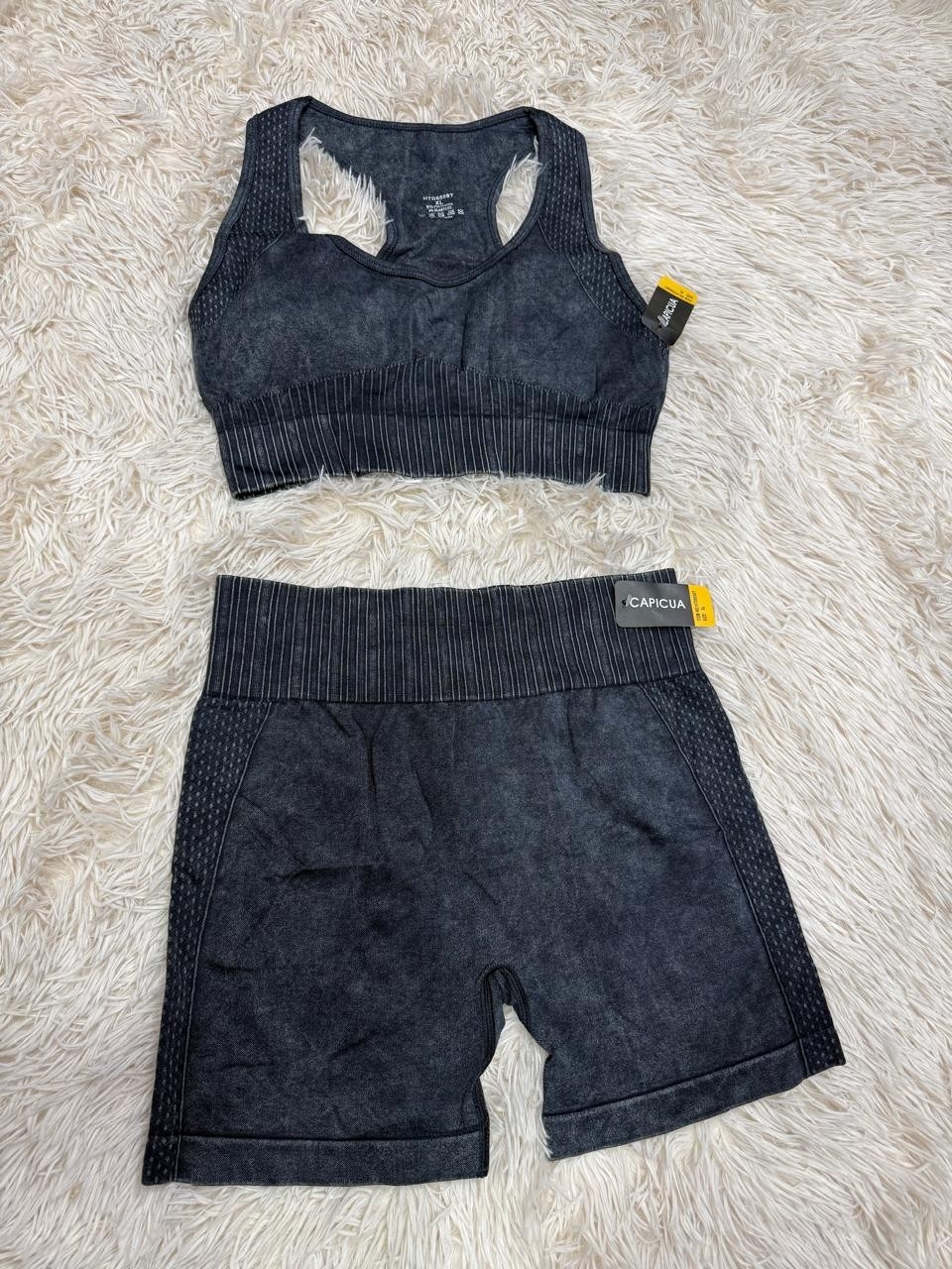 Conjunto con Short Prelavado sin Frunce Capicua..!! - Imagen 5