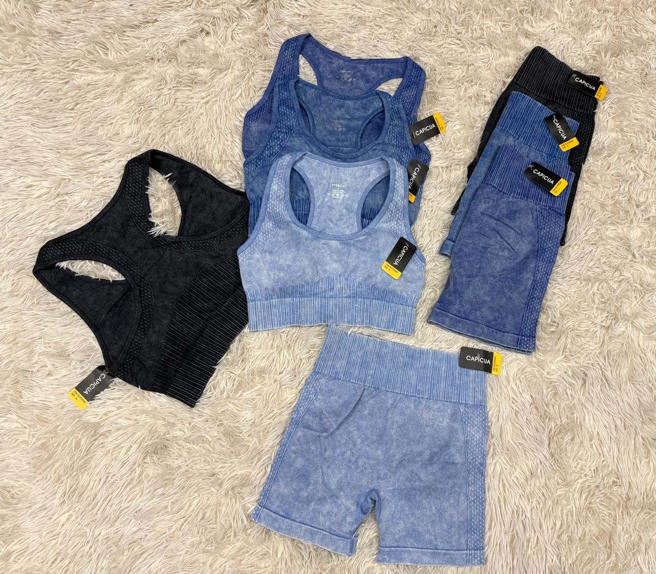 Conjunto con Short Prelavado sin Frunce Capicua..!! - Imagen 7