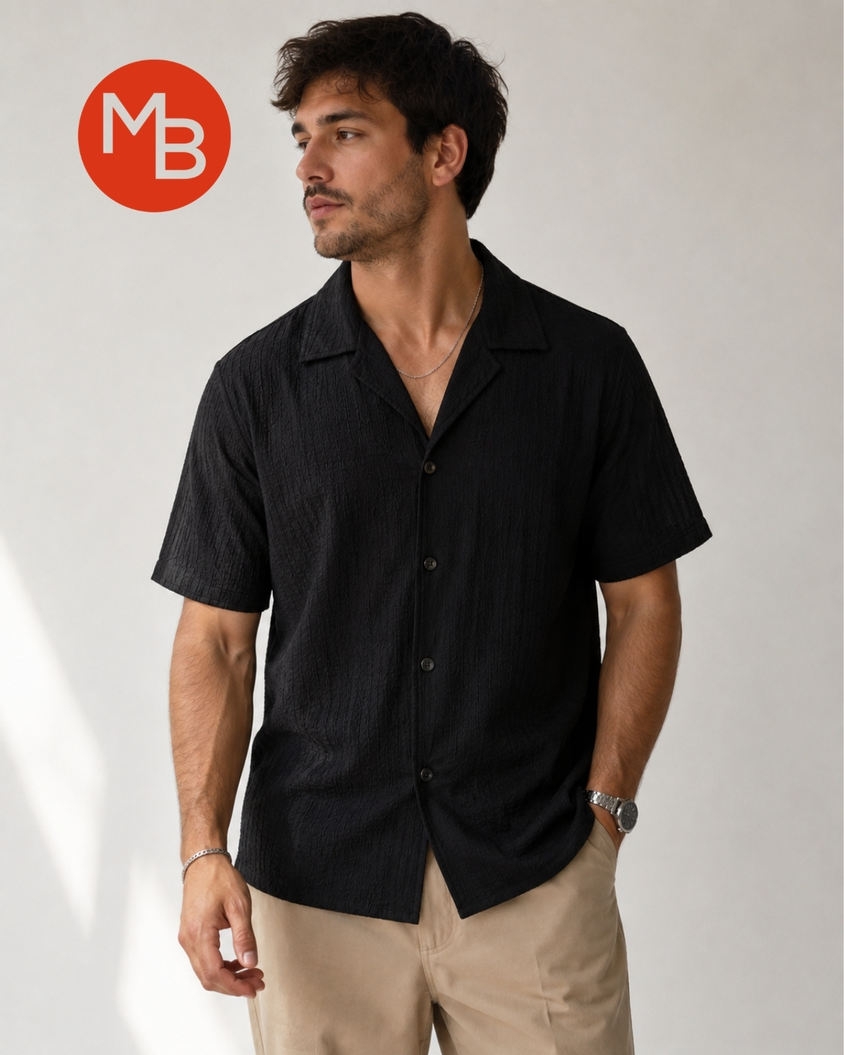Camisa Bruselas Hawai Elastizado - Hombre - 2.jpg