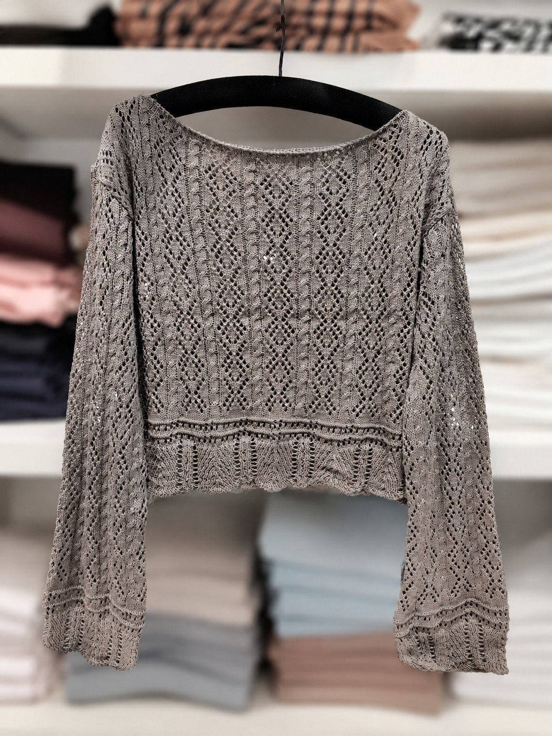 Sweater de Hilo Cuello Bote - Imagen 3