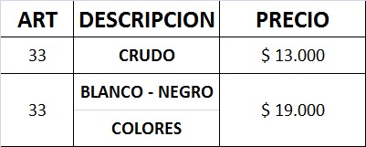 Cordon de Algodon - Redondo Art : 33 -  X 100 M - 33.png
