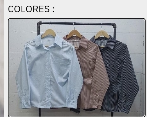 Camisas Mujer Poplin/ Cey - Imagen 1
