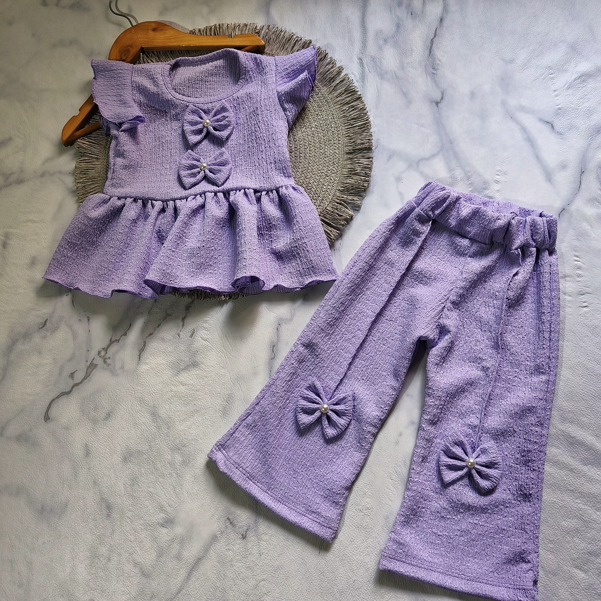 Conjunto: Remera con Volados + Pantalón - Imagen 2