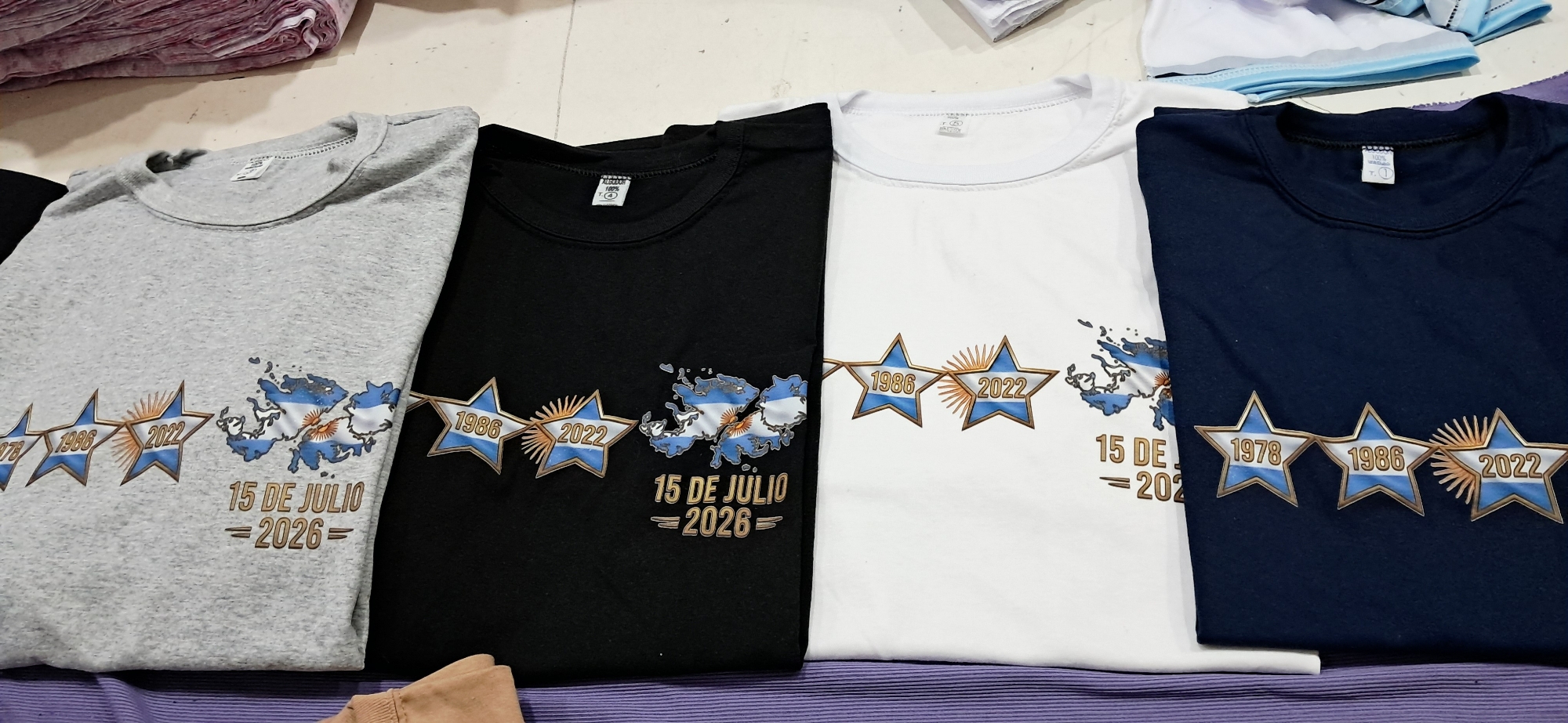 Remeras con Estampa 1 al 5 - Imagen 2