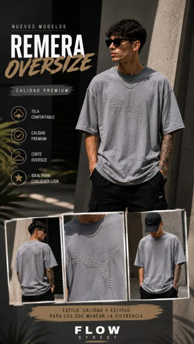 Remeras Over