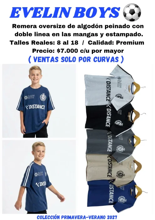 Remera Oversize Distance