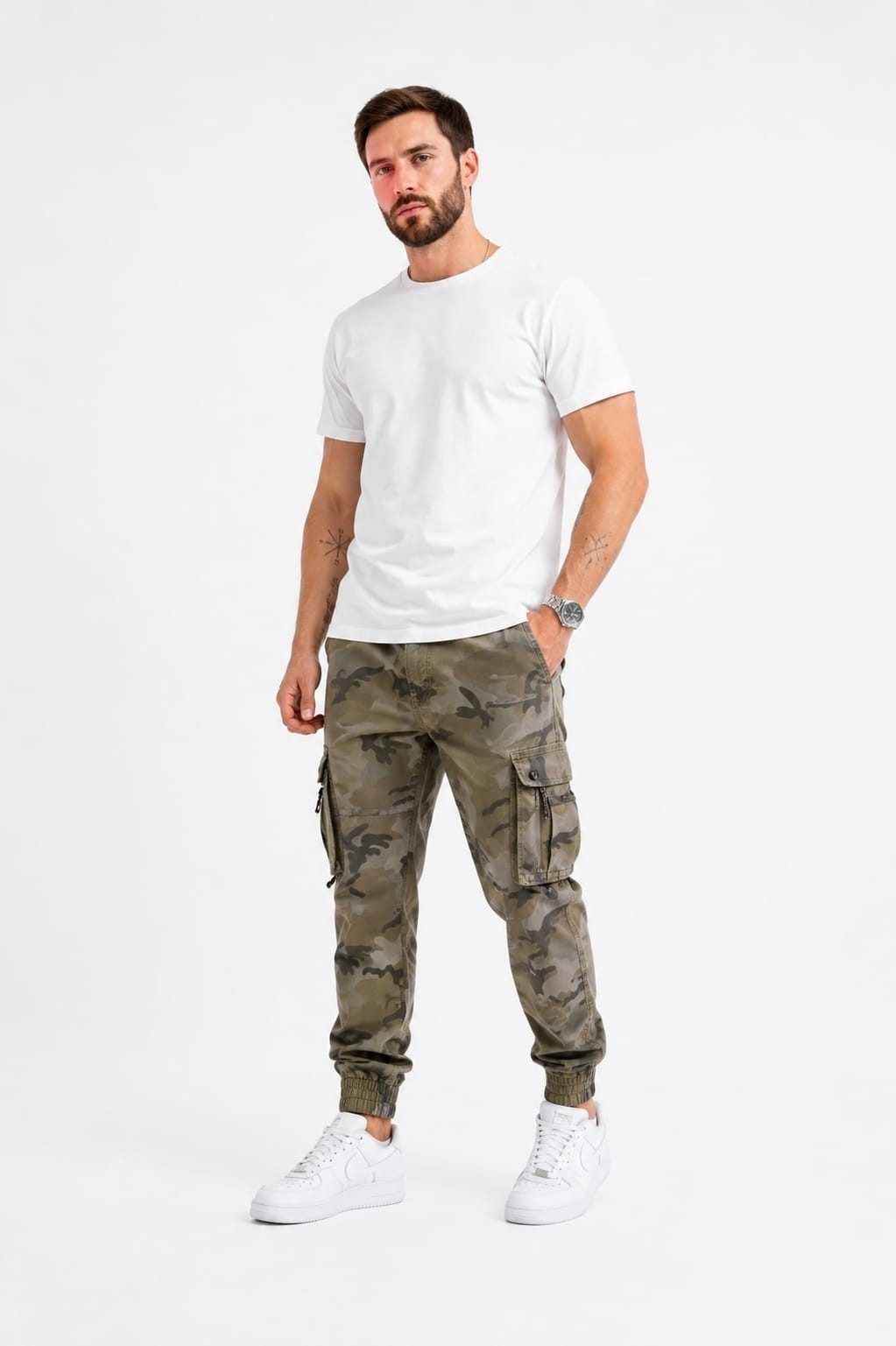 Cargo Gabardina Camuflado Importado - Imagen 2