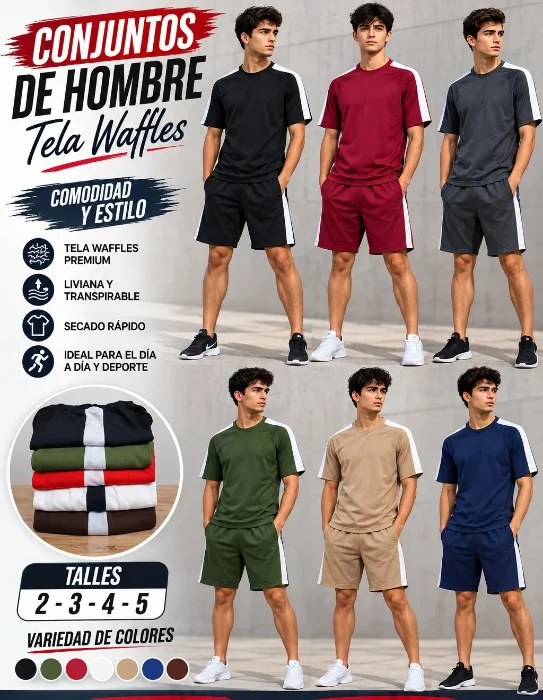Conjuntos de Hombre Lisos