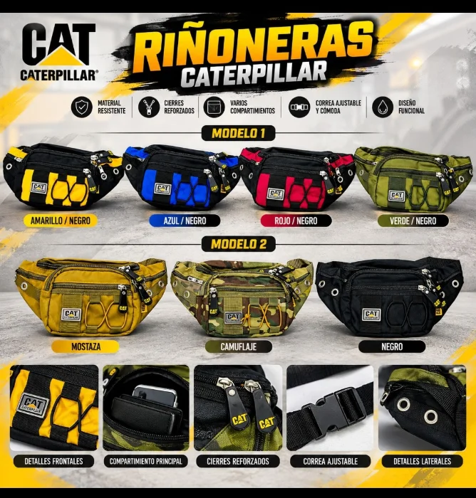 Riñonera Cat